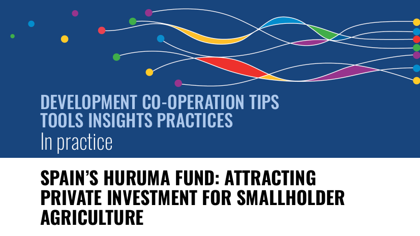 Cover of the OECD publication on the Huruma Fund.