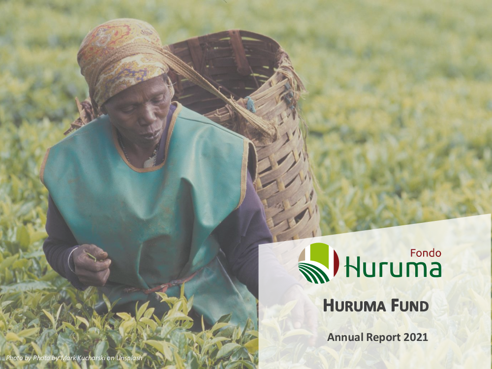 Cover image of the Huruma Fund Annual Report 2021